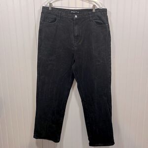 Pretty little things black high rise straight jean